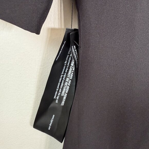 Kay Unger Davina Walk Thru Jumpsuit Women's 6 Black Formal Cocktail Party NWT - Picture 9 of 16